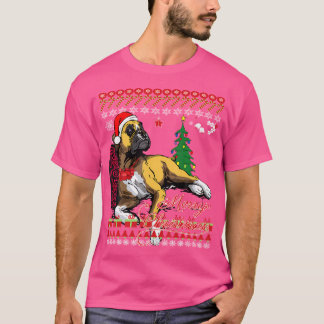 T-shirt Chiens en boîte de Noël mignons
