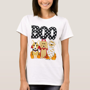 T-shirt Chiens en costume Chemise Amoureux des chiens Hall