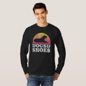 T-shirt Chiens Et Chaussures Chien Et Chaussure Homme Ou F (Devant entier)