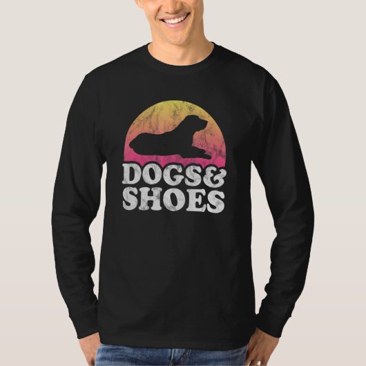 T-shirt Chiens Et Chaussures Chien Et Chaussure Homme Ou F (Devant)