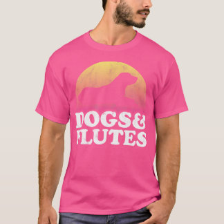 T-shirt Chiens Et Flûtes Chien Et Flûte Hommes Ou Femmes