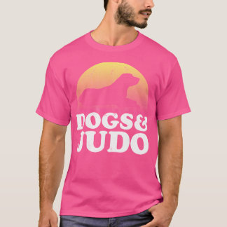 T-shirt Chiens Et Judo Chiens Hommes Ou Femmes
