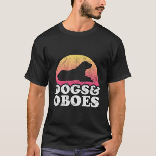 T-shirt Chiens Et Oboes Chien Et Oboe Hommes Ou Femmes