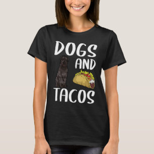 T-shirt Chiens Et Tacos Bouvier des Flandres Nourriture Me