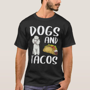 T-shirt Chiens Et Tacos Caniche Nourriture Mexicaine