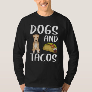 T-shirt Chiens Et Tacos Lakeland Terrier Nourriture Mexica