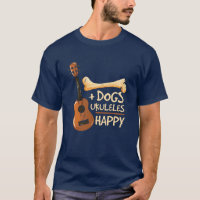 Chiens et Ukulele me rendent heureux