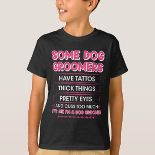 T-shirt Chiens Groomers ont des tatouages - Funny Furologi
