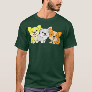 T-shirt Chiens Lgbtq Maverique Corgi809