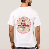 T-SHIRT CHIENS-LOUP OEF.2-27 (Dos)