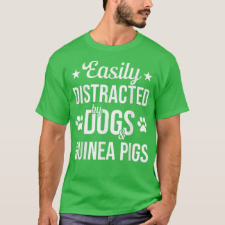 T-shirt Chiens Lover Amoureux de les chiens De Guinée Porc