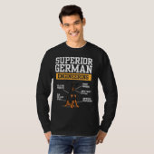T-shirt Chiens Lover I Doberman Chien I Supérieur Allemand (Devant entier)