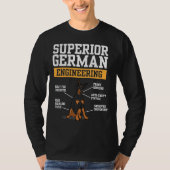 T-shirt Chiens Lover I Doberman Chien I Supérieur Allemand (Devant)
