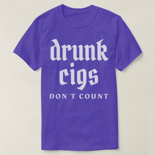 T-shirt Chiens morts ne comptent pas (Design devant)