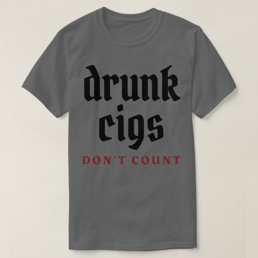 T-shirt Chiens morts ne comptent pas 2 (Design devant)