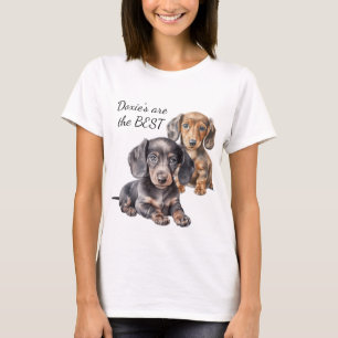 T-SHIRT CHIENS POPPES ADORABLES