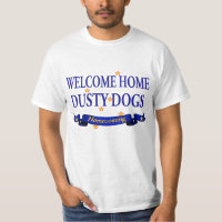 Chiens poussiéreux à la maison bienvenus