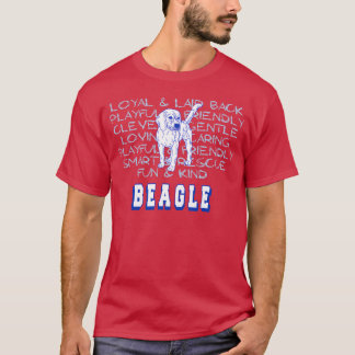 T-shirt Chiens Propriétaire Beagle Chien race Animal Cadea