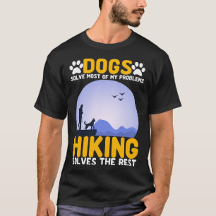 T-shirt Chiens Résoudre la plupart de mes problèmes Randon