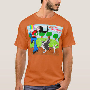T-shirt Chiens Respiration aérobie