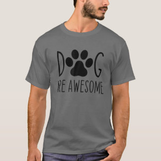T-shirt Chiens Sont Des Amoureux de les chiens Magnifiques