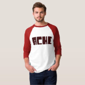 T-shirt Chiffon de Bourgogne de mal (Devant entier)