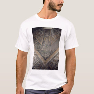 T-shirt Chiffre allégorique de l'automne, détail d'une