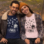 T-shirt Chiffre amusant Chute dans l'air