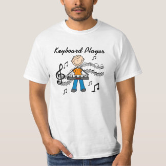T-shirt Chiffre cadeaux masculins de bâton de joueur de