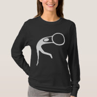 Chiffre de gymnastique rythmique - blanc