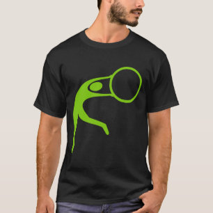 T-shirt Chiffre de gymnastique rythmique - Martian Green