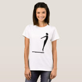 T-shirt Chiffre de plongée - noir (Devant entier)