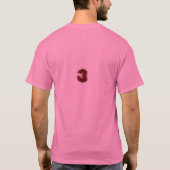 T-shirt Chiffre d'équipe de fiction froide à vendre ! (Dos)