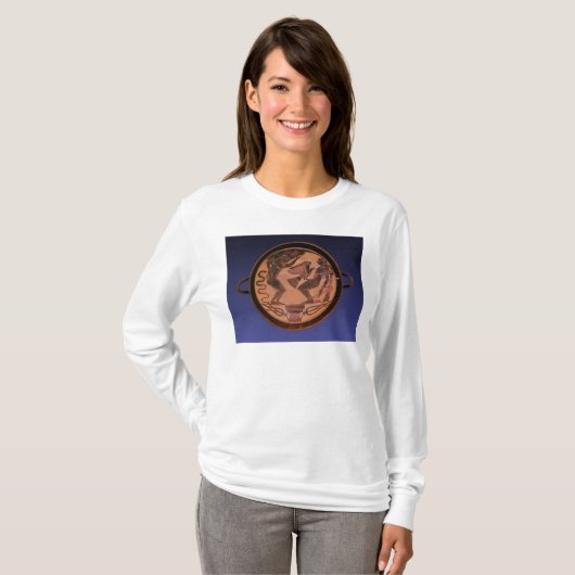 T-shirt Chiffre noir kylix (Devant entier)