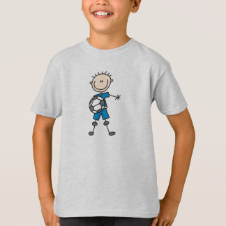 T-shirt Chiffre uniforme bleu cadeaux de bâton de garçon