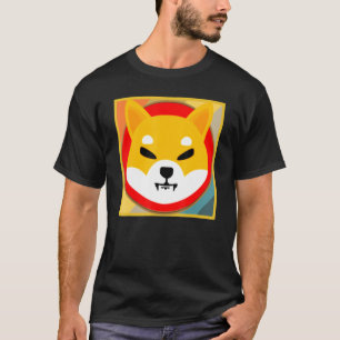 T-shirt Chiffre vintage Shiba Shiba Inu Coin Chiffre Crypt
