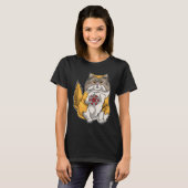 T-shirt Chiffres de Poker Poker pour chat perse (Devant entier)