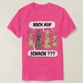 T-shirt Chiffres d'échecs pour les joueurs d'échecs (Design devant)