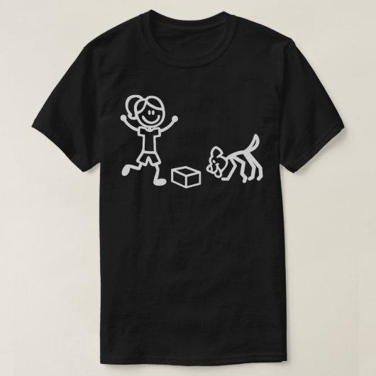 T-shirt Chiffres des bâtons de travail (Design devant)