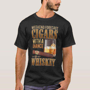 T-shirt Chiffres Et Whiskey Scotch Bourbon