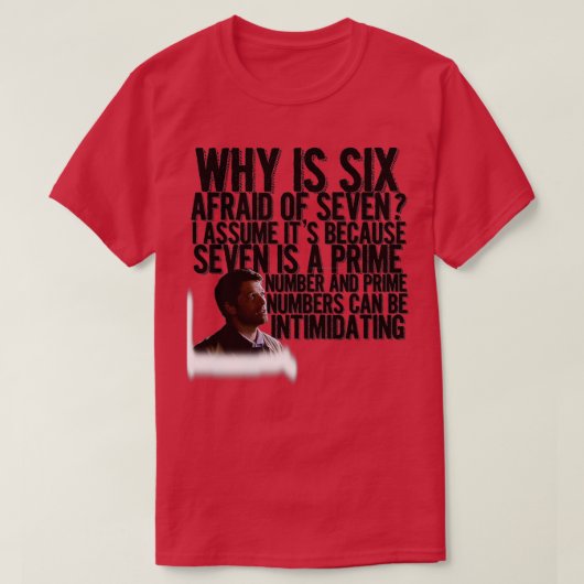 T-shirt Chiffres principaux 2 (Design devant)