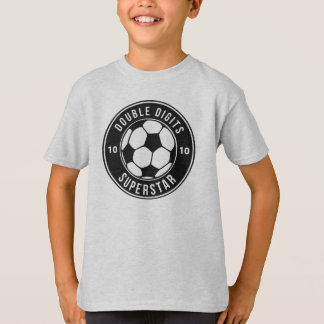 T-shirt CHIFFRES Soccer Double Superstar 10e ANNIVERSAIRE