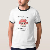 T-shirt chignon champignon (Devant)