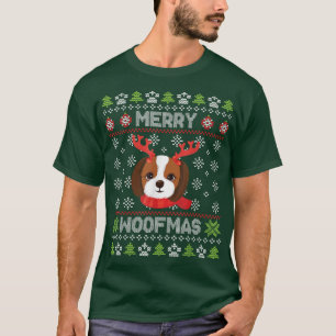 T-shirt Chih Tzu Chien Noel Costume Neige Joyeux Noël Woo