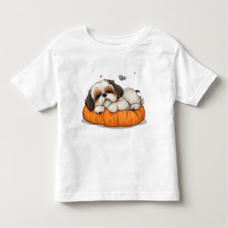 T-shirt Chih Tzu Sleeping Puppy
