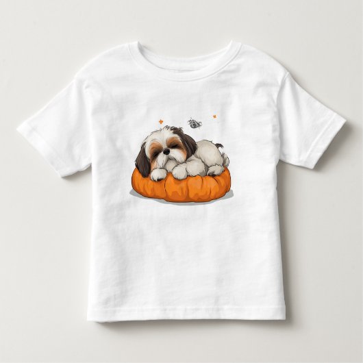 T-shirt Chih Tzu Sleeping Puppy (Devant)