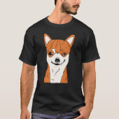 T-shirt Chihuahua Chien Chemise Funny Chihuahua Visage sou (Devant)