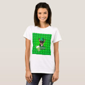 T-shirt Chihuahua Chien Chiot Chiot St. Patrick's Day Clov (Devant entier)