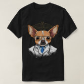 T-shirt Chihuahua Chien Dogtor Vétérinaire Chien Vétérinai (Design devant)
