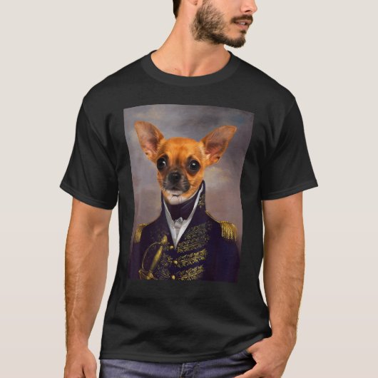 T-shirt Chihuahua Chien Renaissance Animaux de compagnie P (Devant)